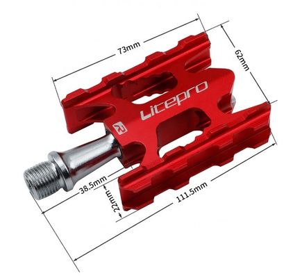 Cuscinetto DU Ultraleggero Cuscinetto MTB Bicicleta pieghevole stradale CNC Pedal 2021 Prodotto