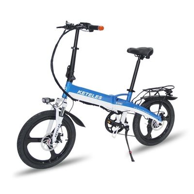 48V 350W 10AH Electric Bike con telaio pieghevole da 20 pollici e autonomia da 31 a 60 km per potenza