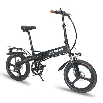 48V 350W 10AH Electric Bike con telaio pieghevole da 20 pollici e autonomia da 31 a 60 km per potenza
