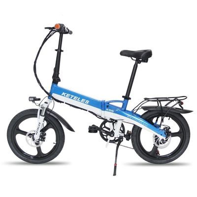 48V 350W 10AH Electric Bike con telaio pieghevole da 20 pollici e autonomia da 31 a 60 km per potenza
