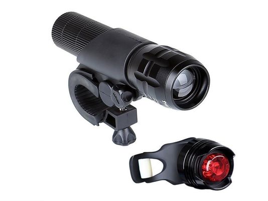 3 in 1 USB ricaricabile LED impermeabile Super luminoso Zoom Far luce posteriore 50g Peso
