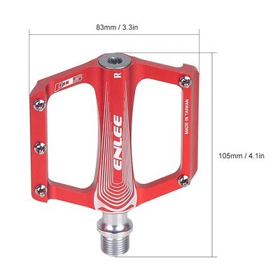 ENLEE N16 Pedali da bicicletta ultraleggeri 310g Legatura di alluminio 3 colori Vernice anodizzata CN GUA 2021