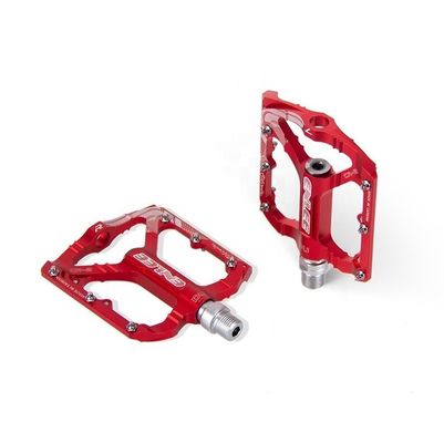 2021 ENLEE Pedali ultraleggeri in lega di alluminio rosso/nero per mountain bike e bicicletta stradale