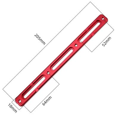 Estensore per porta biciclette in argento con adattatore di gabbia per biciclette in lega regolabile