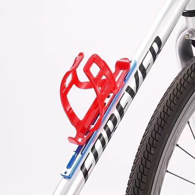 Estensore per porta biciclette in argento con adattatore di gabbia per biciclette in lega regolabile