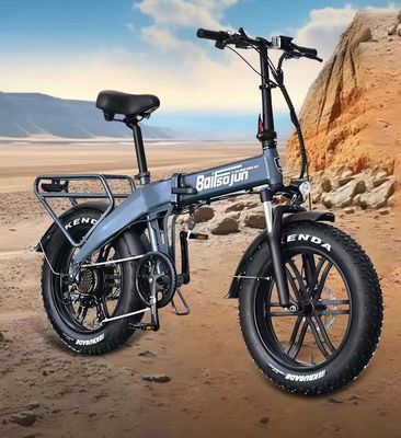 Bicicletta da montagna pieghevole elettrica Pneumatici pesanti in acciaio per tutti i terreni