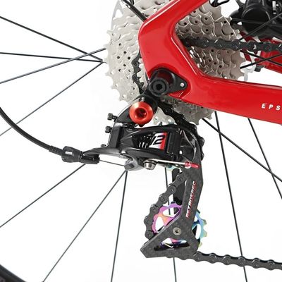 TWITTER Off-road Carbon Pedals 24 Speed Road Bike con freni a disco e telaio in fibra di carbonio