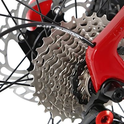 TWITTER Off-road Carbon Pedals 24 Speed Road Bike con freni a disco e telaio in fibra di carbonio