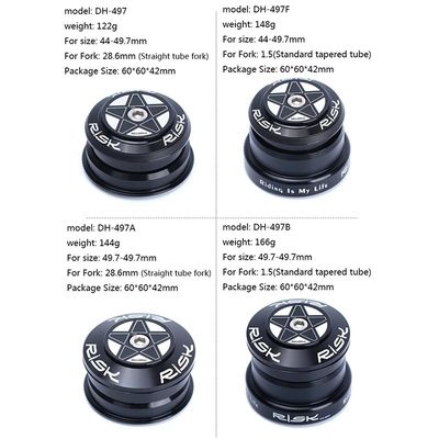 Headset Cap Bike realizzato in lega di alluminio resistente per una lunga durata sulle mountain bike
