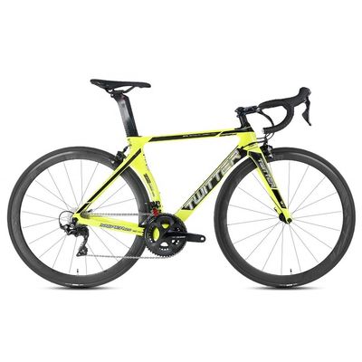 TWITTER R7000-22 Speed Road Bike con freno a disco idraulico e telaio in fibra di carbonio