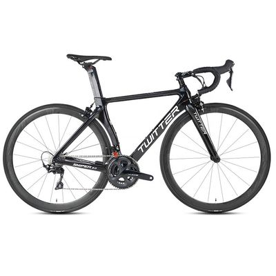 TWITTER R7000-22 Speed Road Bike con freno a disco idraulico e telaio in fibra di carbonio