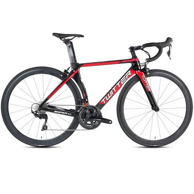TWITTER R7000-22 Speed Road Bike con freno a disco idraulico e telaio in fibra di carbonio