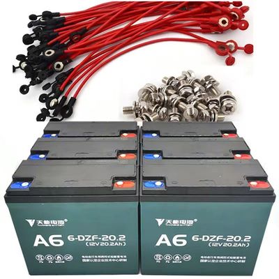 12V20.2Ah 6-DZF-20.2 Batteria a piombo acido sigillato GEL carica a secco per skateboard elettrico