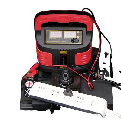 Tiroflx General 15A Intelligent Auto Battery Charger per auto e moto da 12V/24V