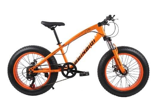 Bici da neve da spiaggia da 20 pollici per bambini 4.0 gomma grassa Bici da montagna con 7/21/24/27 velocità