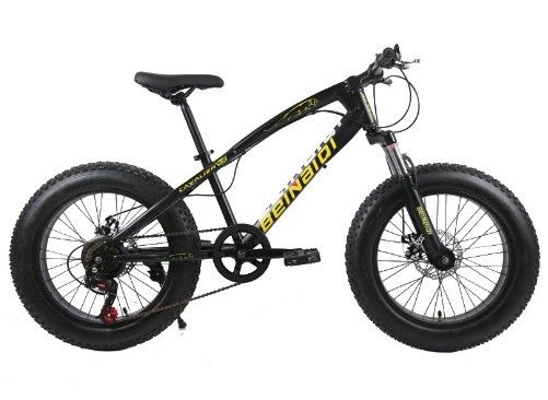Bici da neve da spiaggia da 20 pollici per bambini 4.0 gomma grassa Bici da montagna con 7/21/24/27 velocità