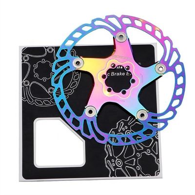 BMX RAINBOW 2021 Full CNC Road Bike Brake Disc 140/160/180/203mm Riscaldamento rapido