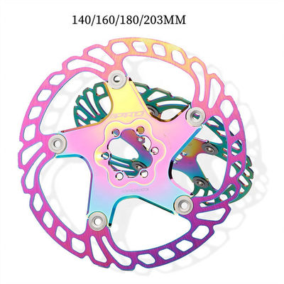BMX RAINBOW 2021 Full CNC Road Bike Brake Disc 140/160/180/203mm Riscaldamento rapido