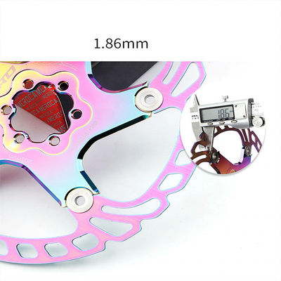 BMX RAINBOW 2021 Full CNC Road Bike Brake Disc 140/160/180/203mm Riscaldamento rapido