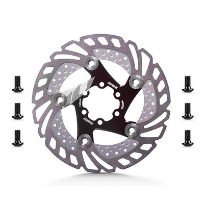 ENLEE DH 6 pollici 160mm/180mm/203mm Disco galleggiante per mountain bike Attività all'aperto