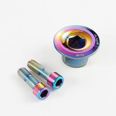 Categoria CRANK 2021 Parti di biciclette in alluminio colorato M18/M20 MTB Crankset Cover Screw
