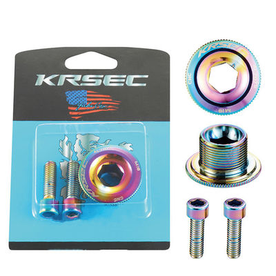 Categoria CRANK 2021 Parti di biciclette in alluminio colorato M18/M20 MTB Crankset Cover Screw