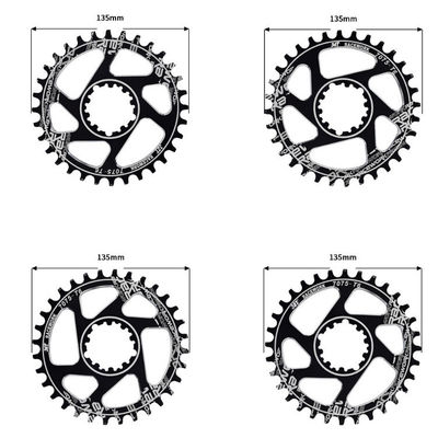RACEWORK 32T 34T 36T 38T Chainring per MTB GXP Crank 170mm e 68MM Set di supporto inferiore