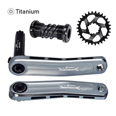Crankset per biciclette MTB con anello di catena 30/32/34/36/38T e lunghezza della manopola di 170 mm