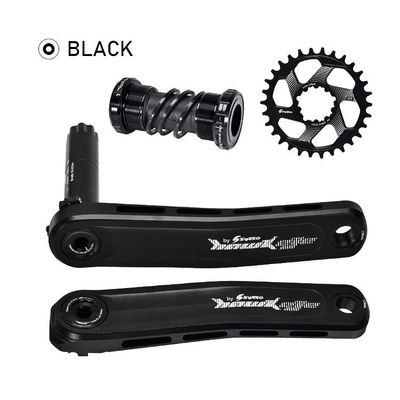 Crankset per biciclette MTB con anello di catena 30/32/34/36/38T e lunghezza della manopola di 170 mm